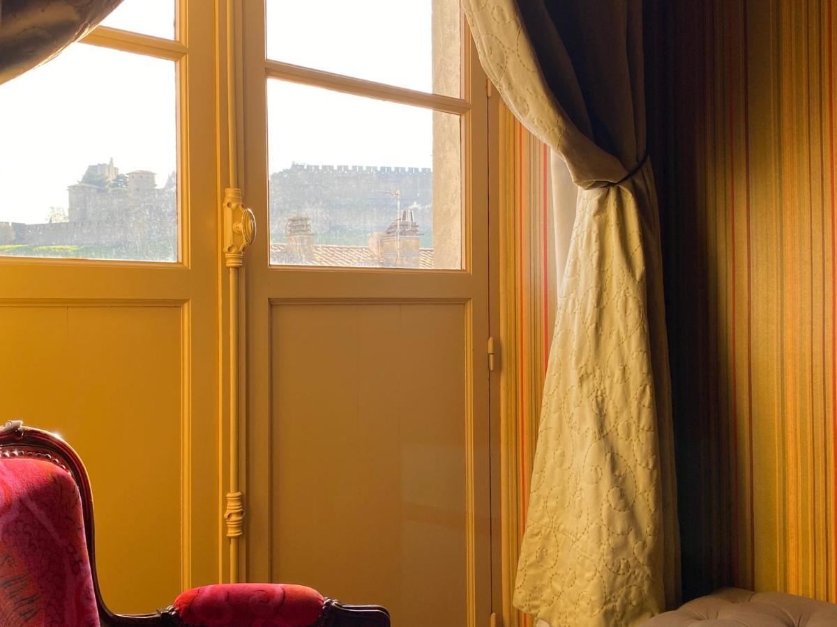 Demeure Saint Louis Historic Manor, City 700M, Parking,A C,Clim,Wifi, Heated Pool, City View การ์กาซอน ภายนอก รูปภาพ