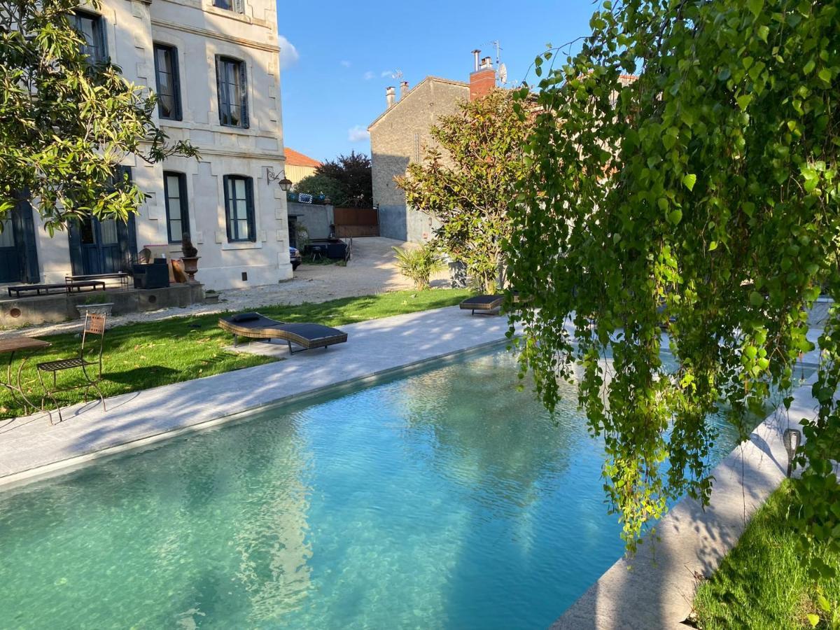 Demeure Saint Louis Historic Manor, City 700M, Parking,A C,Clim,Wifi, Heated Pool, City View การ์กาซอน ภายนอก รูปภาพ