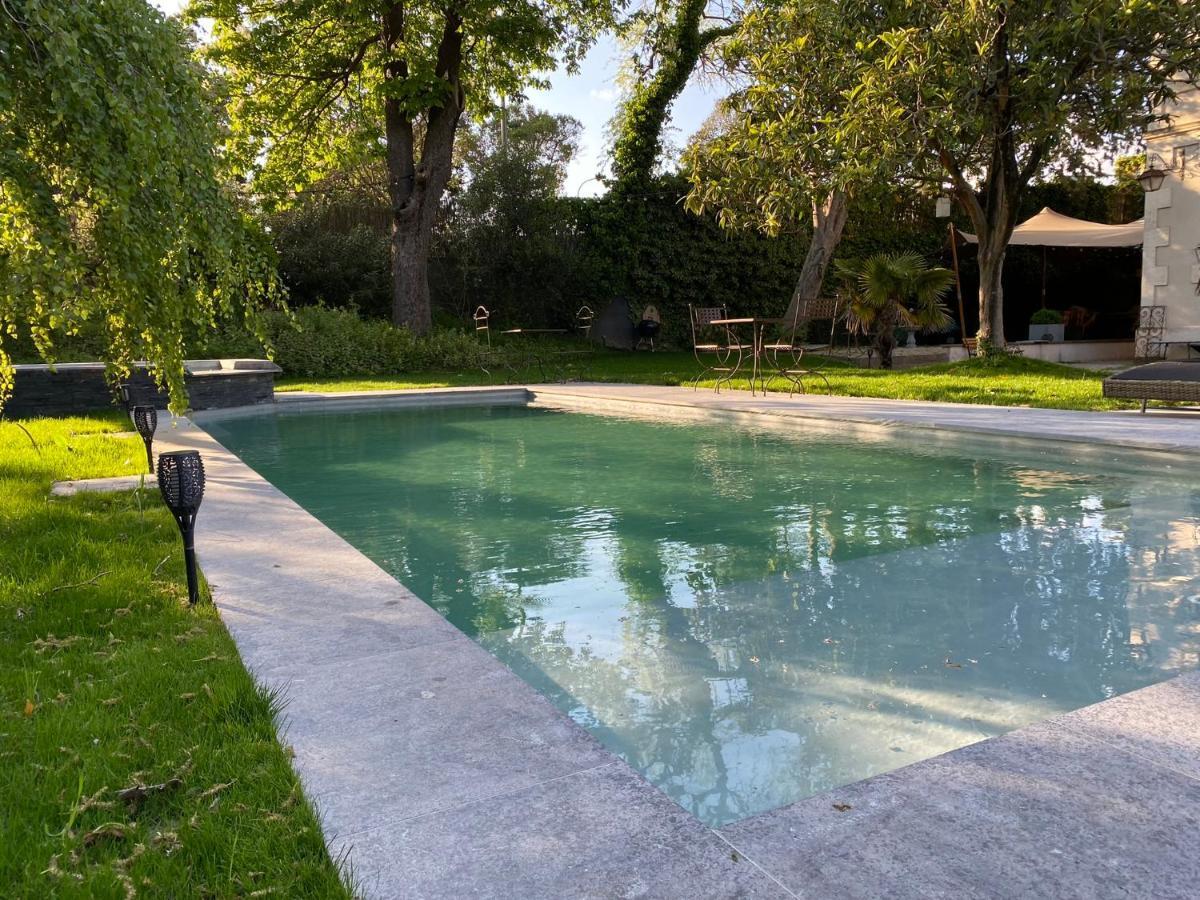 Demeure Saint Louis Historic Manor, City 700M, Parking,A C,Clim,Wifi, Heated Pool, City View การ์กาซอน ภายนอก รูปภาพ